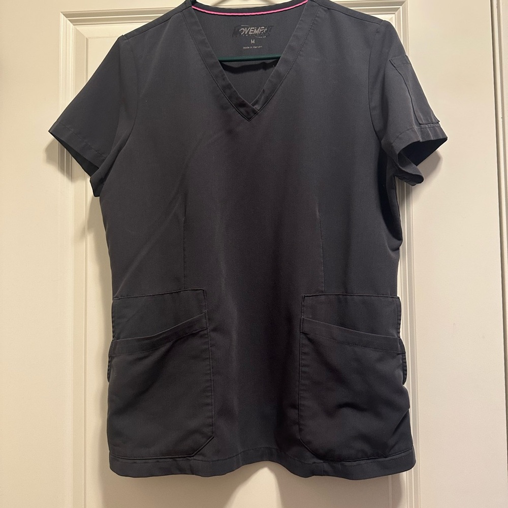 Grey Women's Scrub Set